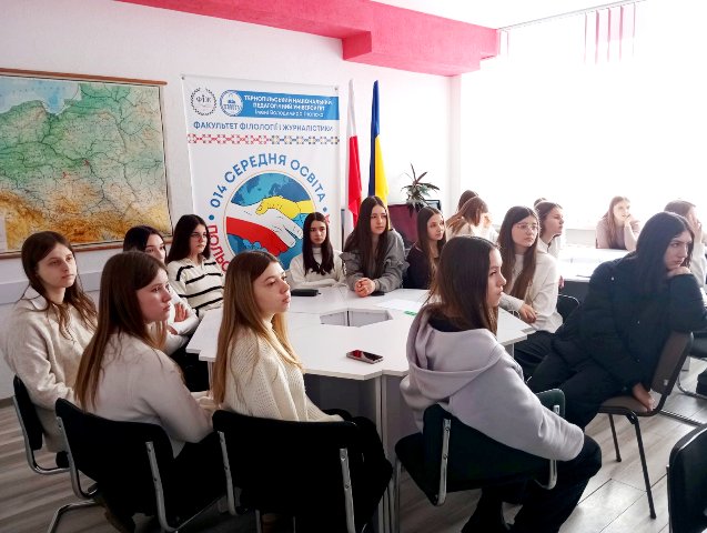 На факультет філології і журналістики завітали учениці 10 та 11 класів Тернопільського обласного ліцею «Знамення»